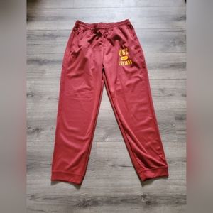 Nike USC Trojans Basketball Dri-Fit Sweat Pants Mens Large